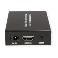 KVM Verlngerung ber Cat.6/6A, HDMI 4K30, max. 40m