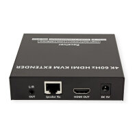 KVM Verlngerung ber Cat.6/6A, HDMI, max. 120m