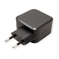 VALUE USB Charger mit Euro-Stecker, 1 Port (Typ-C PD), 45W