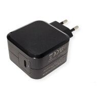 VALUE USB Charger mit Euro-Stecker, 1 Port (Typ-C PD), 45W