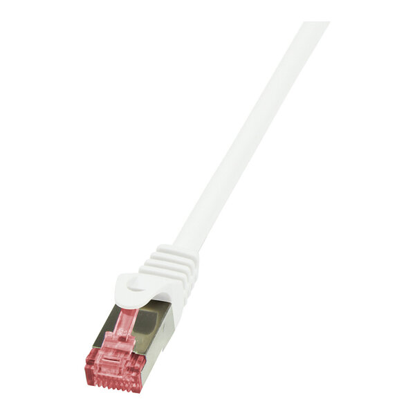 Logilink Patchkabel CAT6 S/FTP AWG27 PIMF 0,25m weiß