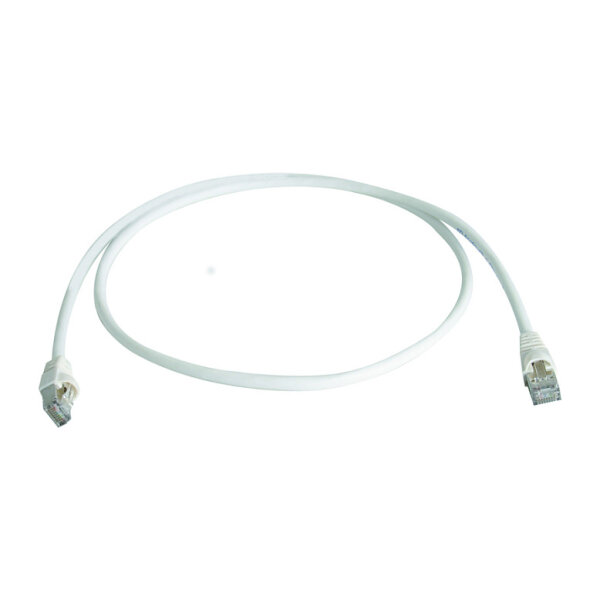 Telegärtner Patchkabel S/FTP Cat.6A MP8 FS500 LSZH wei 3,0m