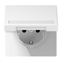 Jung LS1520BFNAKLWW SCHUKO-Steckdose mit Klappdeckel und...