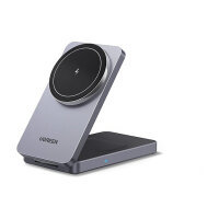 UGREEN W528 Magnetic Wireless Charger 2-in-1 Ladestation...
