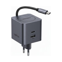 UGREEN X614 45W GaN Fast Charger 1x USB-C 1x USB-A 1x...