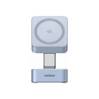 UGREEN W752 MagFlow 2-in-1 Magnetic Wireless Charger 25W...