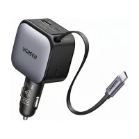 UGREEN EC602 60W Fast Car Charger KFZ-Ladegert 1x USB-A...
