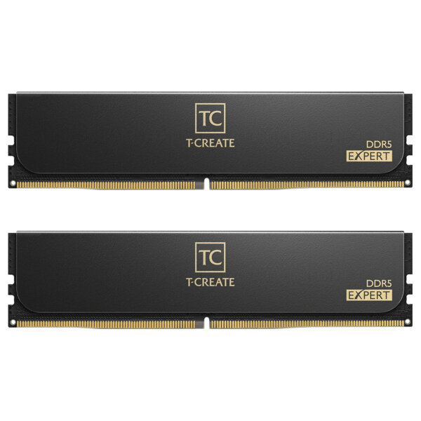 32GB Team Group DIMM 6400 (2x 16 GB) Dual-Kit (schwarz, CTCED532G6400HC32ADC01, T-CREATE EXPERT)