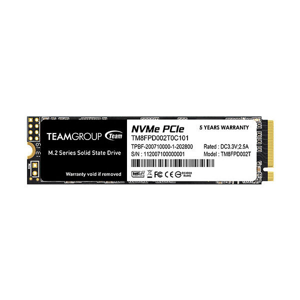 M.2 2TB Team Group MP33 PRO (PCIe 3.0 x4, NVMe 1.3, M.2 2280)