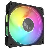 120 mm ASUS TUF GAMING TR120 ARGB Gehäuselüfter Reverse schwarz, 120 mm, PWM