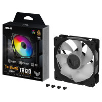 120 mm ASUS TUF GAMING TR120 ARGB Gehäuselüfter Reverse schwarz, 120 mm, PWM