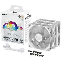 120 mm ASUS TUF GAMING TR120 ARGB 3x Gehäuselüfter weiß, 120 mm, PWM