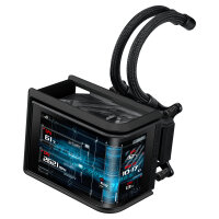 K ASUS ROG RYUO IV SLC 360 ARGB Komplettwasserkühlung für AMD und Intel CPUs schwarz