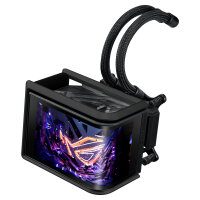 K ASUS ROG RYUO IV SLC 360 ARGB Komplettwasserkühlung für AMD und Intel CPUs schwarz