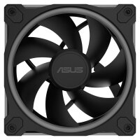 120mm ASUS PRIME MR120 ARGB Triple Pack Gehäuselüfter schwarz, 120 mm, PWM