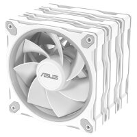 120mm ASUS PRIME MR120 ARGB Reverse Triple Pack Gehäuselüfter weiß, 120 mm, PWM