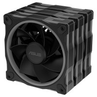 120mm ASUS PRIME MR120 ARGB Reverse Triple Pack Gehäuselüfter schwarz, 120 mm, PWM
