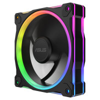 120mm ASUS PRIME MR120 ARGB Reverse Triple Pack Gehäuselüfter schwarz, 120 mm, PWM