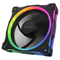120mm ASUS PRIME MR120 ARGB Reverse Triple Pack Gehäuselüfter schwarz, 120 mm, PWM