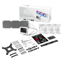 K ASUS ROG Ryujin III 360 ARGB EXTREME White Komplettwasserkühlung für AMD Intel CPU