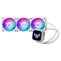 K ASUS TUF Gaming LC III 360 ARGB White AIO Wasserkühlung für AMD und Intel CPUs