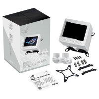 K ASUS ROG Ryujin III WB White LCD CPU-Wasserblock