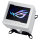 K ASUS ROG Ryujin III WB White LCD CPU-Wasserblock