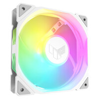 120mm ASUS TUF GAMING TR120 ARGB 3x Gehäuselüfter Reverse weiß, 120 mm, PWM