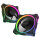 120mm ASUS PRIME MR120 ARGB Reverse Gehäuselüfter schwarz, 120 mm, PWM