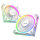 120mm ASUS PRIME MR120 ARGB Reverse Gehäuselüfter weiß, 120 mm, PWM