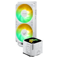 K ASUS TUF Gaming LC III 240 ARGB weiß AIO Wasserkühlung für CPUs