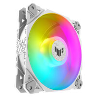 120mm ASUS TUF GAMING TF120 ARGB Gehäuselüfter, 3er Set, white 120 mm, PWM