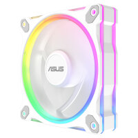 120mm ASUS PRIME MR120 ARGB Gehäuselüfter weiß, 120 mm, PWM