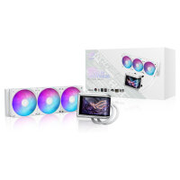 K ASUS ROG RYUO IV 360 ARGB Komplettwasserkühlung für AMD und Intel CPUs weiß