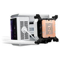 K ASUS ROG RYUO IV 360 ARGB Komplettwasserkühlung für AMD und Intel CPUs weiß
