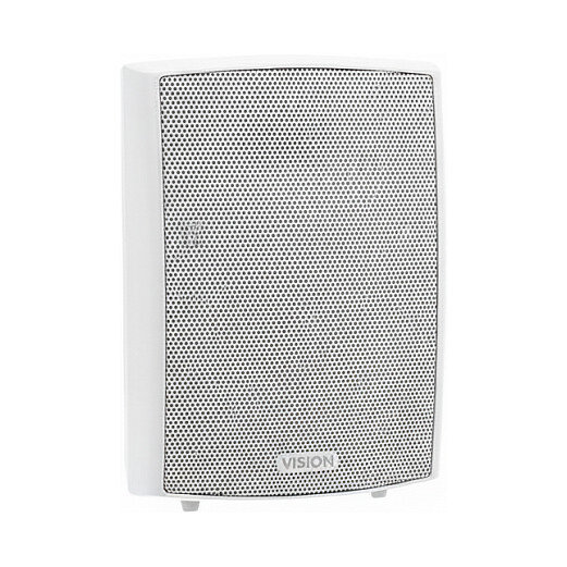 Wandlautsprecher - 5,25" - passiv - 50 Watt Belastbarkeit - 3-Wege mit Bassreflex - horizontale C-Halterungen inklusive