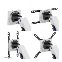 Neomounts ACE DS70-256BL1 Gaming Monitorarm Tischhalterung 61-145 cm 24-57 Zoll