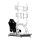 OPLite On Top Monitor Mount R8 weiß