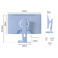 JapanNext FHD Gaming Monitor 60,45cm (23,8")