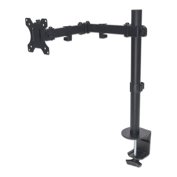 MANHATTAN Monitorarm fuer ein Display von 33,02-81,28 13Z-32Z bis 8kg 2-fach schwenkbar +/-45Grad neigbar 360Grad schwenkbar schwarz