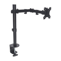 MANHATTAN Monitorarm fuer ein Display von 33,02-81,28 13Z-32Z bis 8kg 2-fach schwenkbar +/-45Grad neigbar 360Grad schwenkbar schwarz