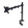 MANHATTAN Monitorarm fuer ein Display von 33,02-81,28 13Z-32Z bis 8kg 2-fach schwenkbar +/-45Grad neigbar 360Grad schwenkbar schwarz