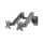 Manhattan TV & Monitor Mount, Wall, Full Motion (Gas Spring)