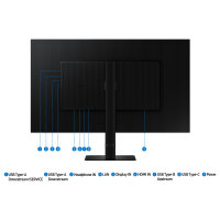Samsung ViewFinity S8 S32D800UBU - S80UD Series - LED-Monitor - USB - 81.3 cm (32)