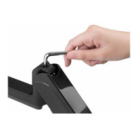 EQUIP 650134 17"-27" Neig-/schwenkbare Verdreifachenmonitorhalter