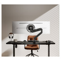 MANHATTAN Tischhalterung 1 Monitor 17-57" 27kg mit USB Ports