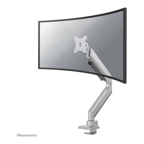 NewStar PLUS desk mount for curved / flat monitors up to 49 , silver