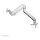 NewStar PLUS desk mount for curved / flat monitors up to 49 , silver