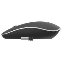 gembird Maus OPT WIRELESS 4 Tasten inkl. nano USB schwarz