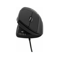 Contour UniMouse wired linkshänder schwarz